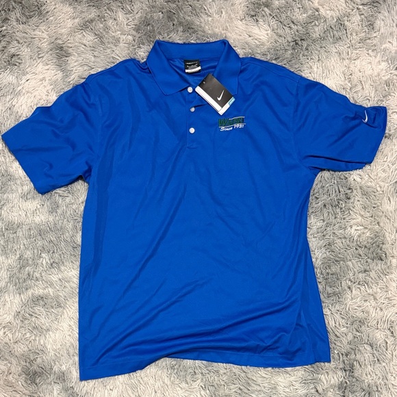 Nike shirt polo XL Blue - Picture 1 of 3
